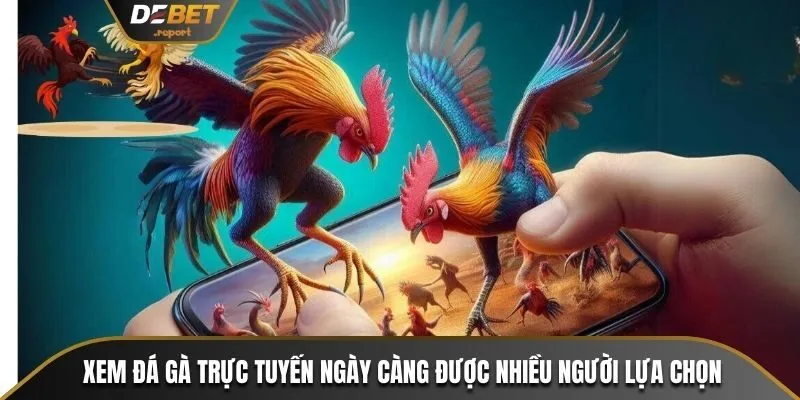 Cách Xem Trực Tiếp Đá Gà Trực Tuyến Cực Dễ Dàng Tại Debet 2 Xem đá gà trực tuyến ngày càng được nhiều người lựa chọn